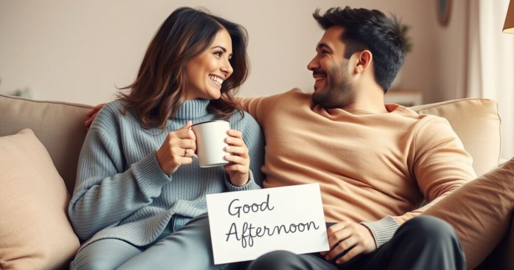 Good Afternoon Love Notes for Him